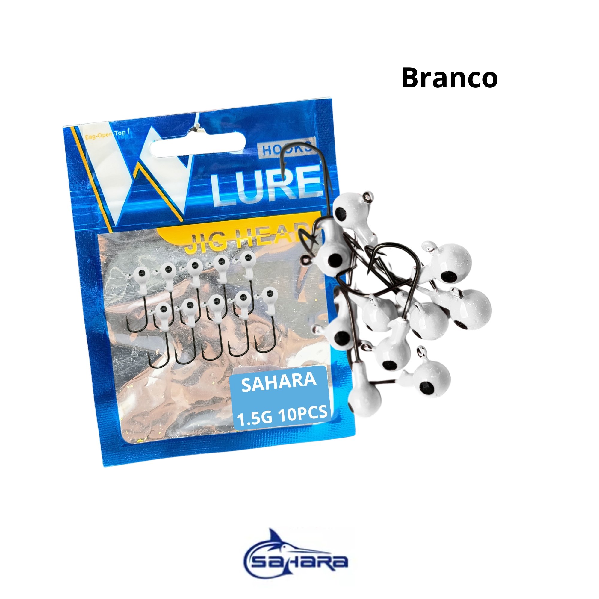 Jig Head Colorido Sahara 1.5g