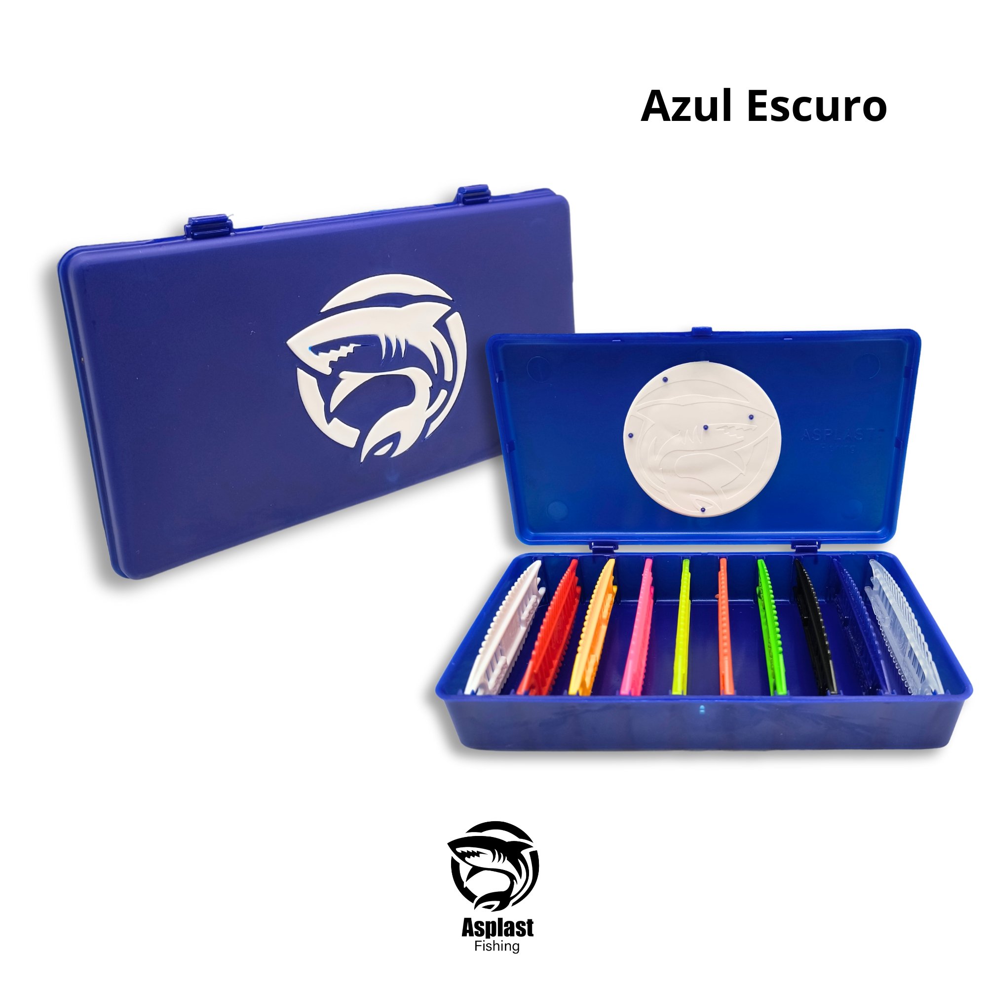 Estojo + 10 Porta Chicotes Espinha de Peixe Asplast - PD0060A