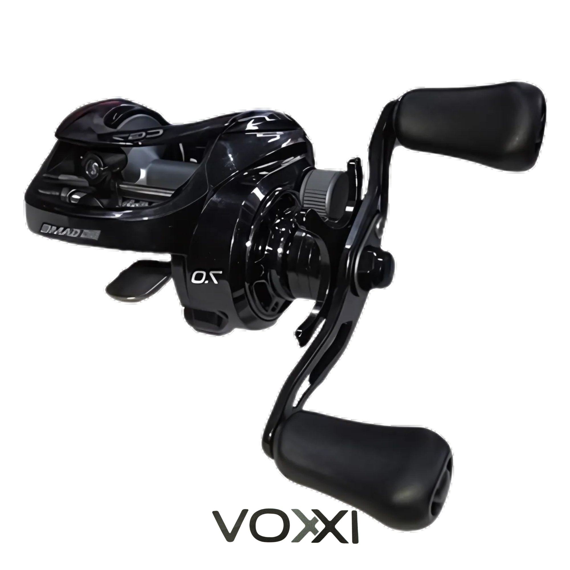 Fighting 10kg✖️2 Carretilha Voxxi CG7 Big Game | Drag 10kg | 7.0:1 com 6+1 Rolamentos