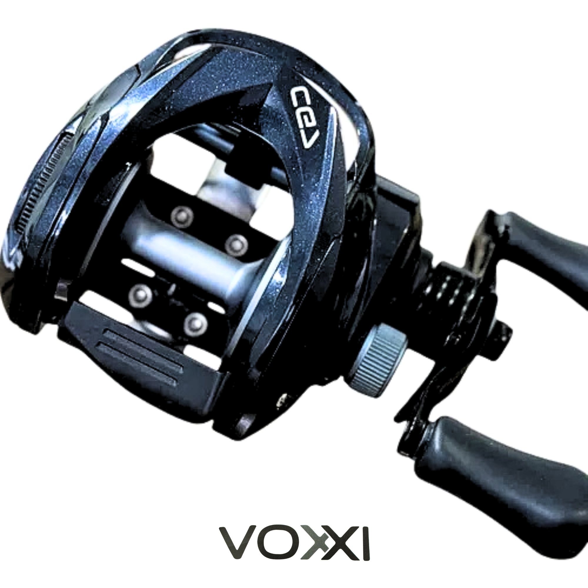 Fighting 10kg✖️2 Carretilha Voxxi CG7 Big Game | Drag 10kg | 7.0:1 com 6+1 Rolamentos