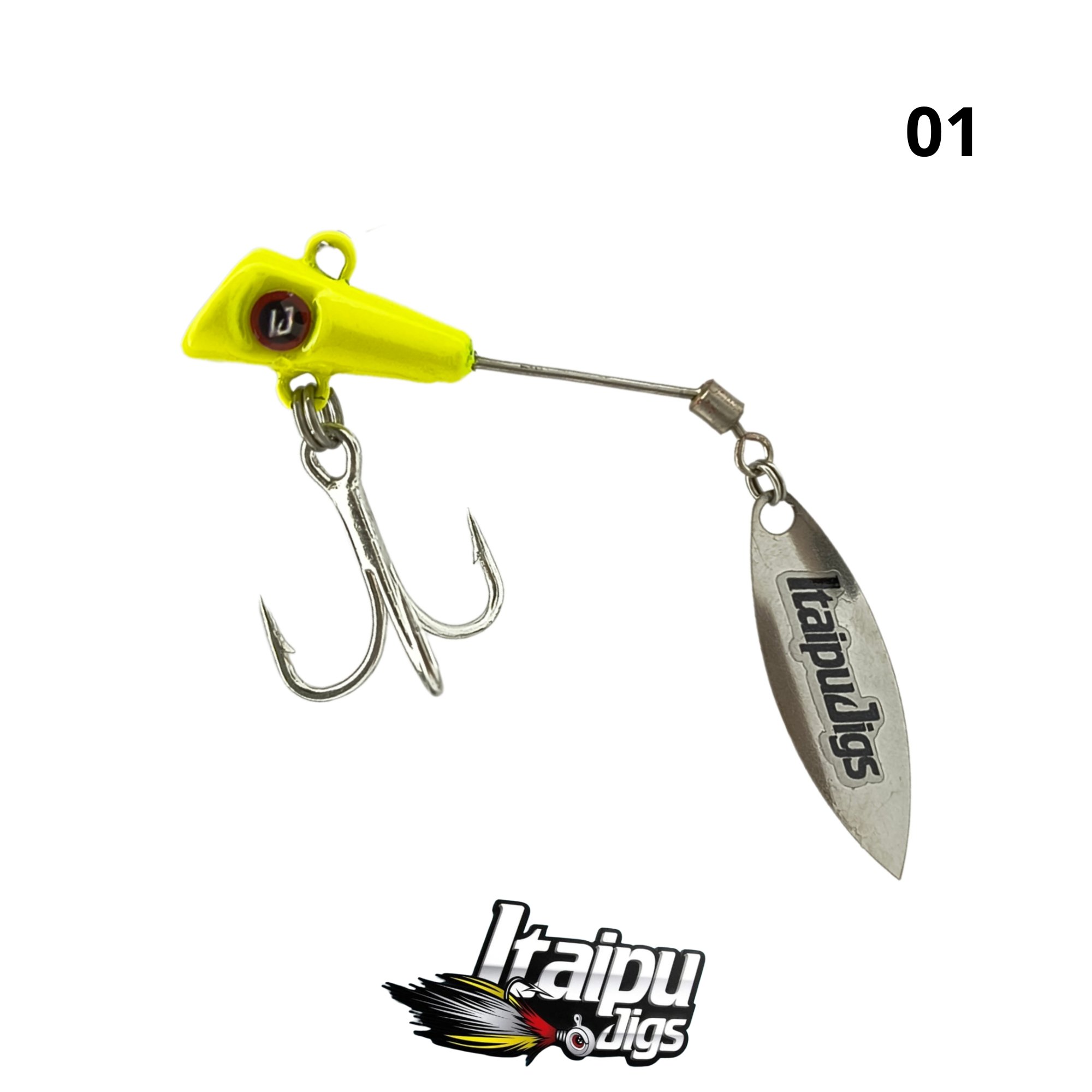 ハチ Jig Spin Tail Cometinha 80 | Itaipu Jigs - 14g
