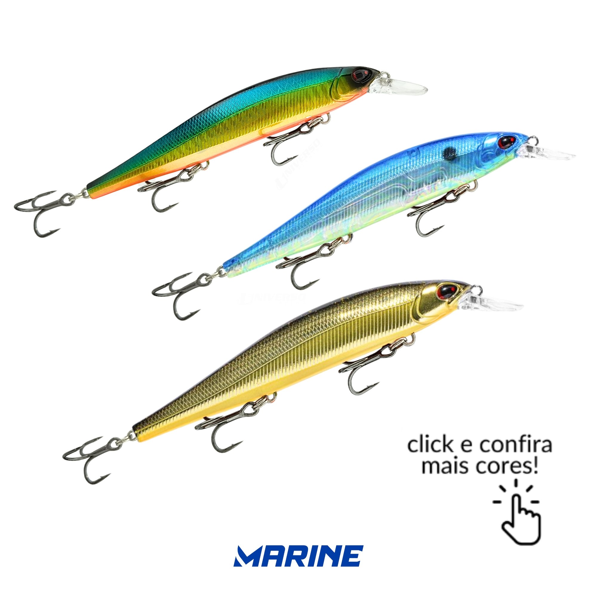 Isca Predator Minnow 115S Sinking | 11,5 - 17g