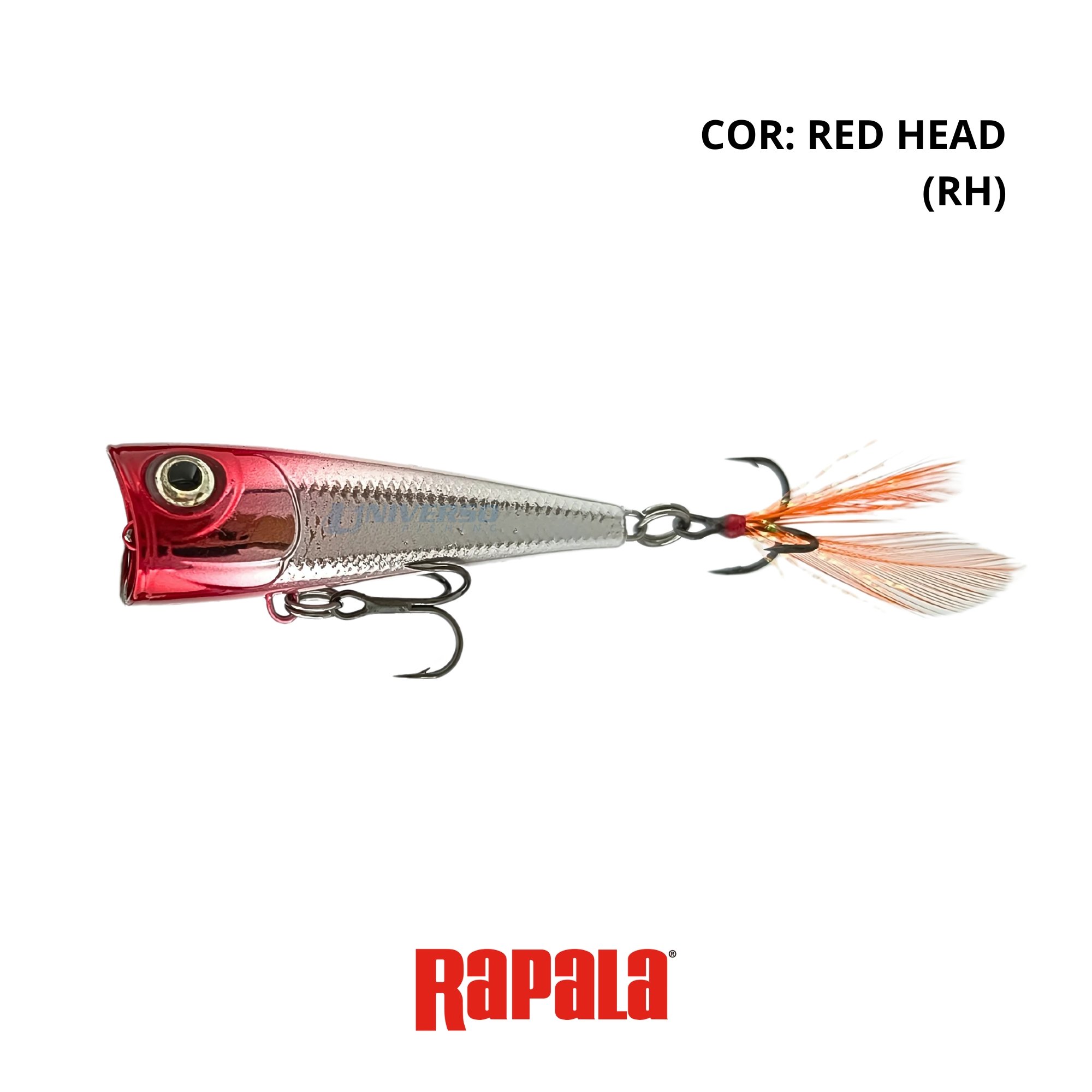 ルアー・フライ POP-X(SP-C)No.234 BR-T9 Isca Artificial Rapala X - Light Pop 04 | 4,5cm - 4,5g