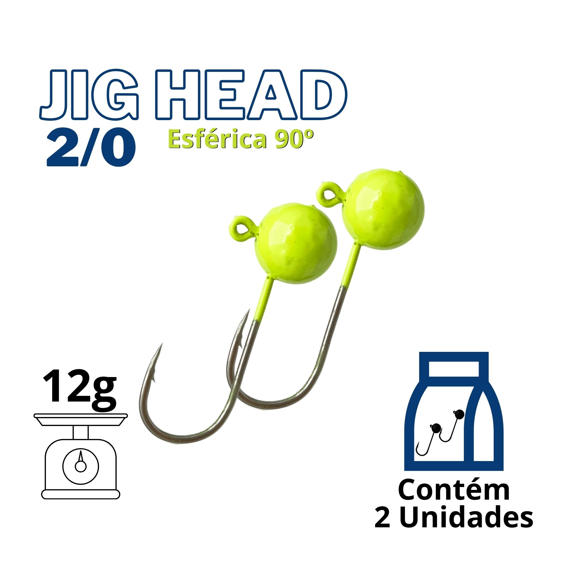 Kit Jig Head Ultra Light c/ 42 Itens + Estojo 17cm #003