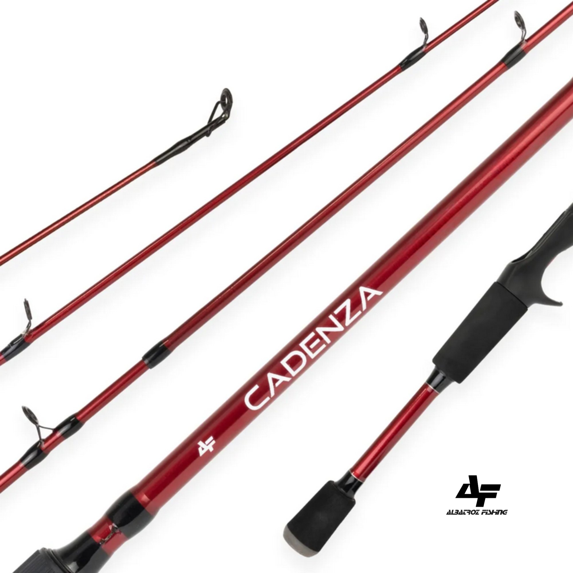 Vara Albatroz Cadenza 6-12lb 6'0'' (1,83 m) - Carretilha Inteiriça