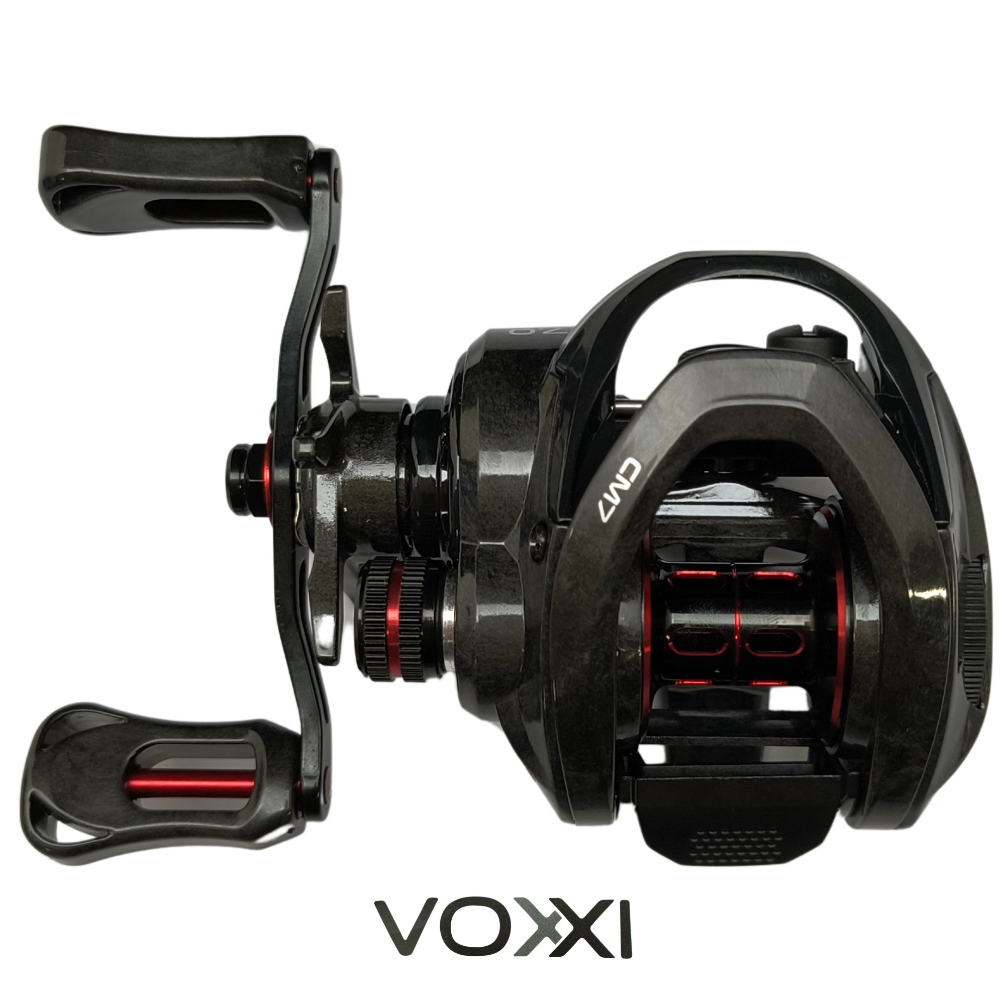 Carretilha Voxxi CM7 Casting Carbon | Drag 5kg | Vel. 7.0:1 Rol. 5+1