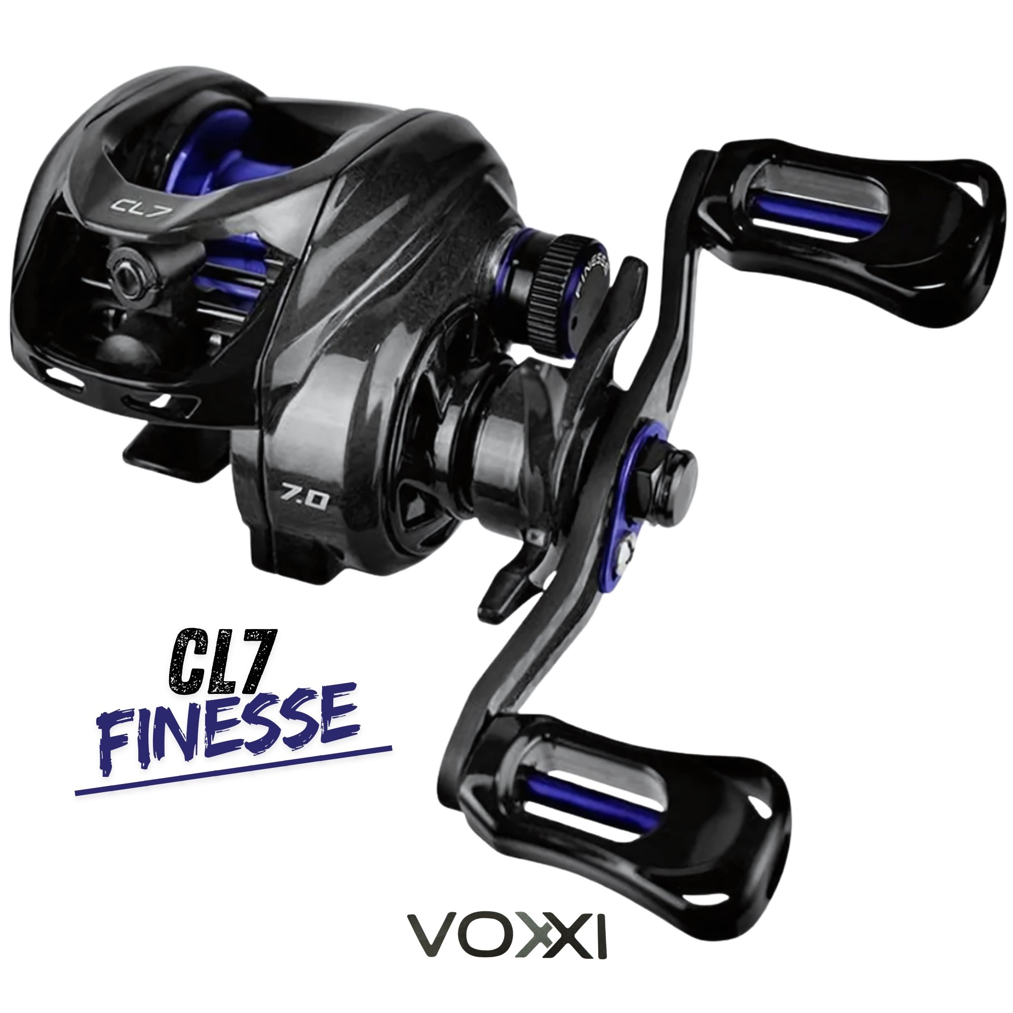 Carretilha Saint Plus Vizel Carbon 12000 Velocidade de 8.1:1 Drag