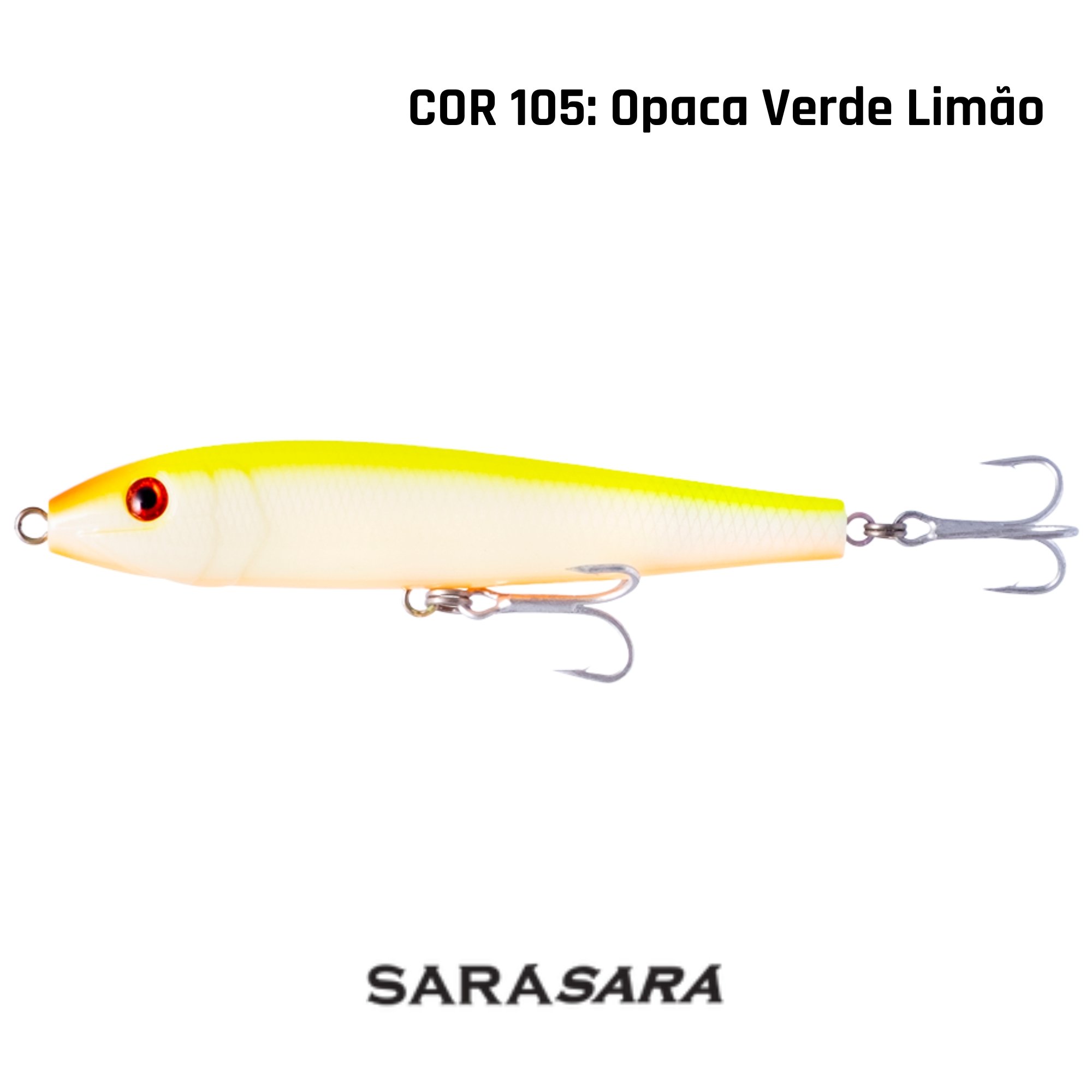 Isca Lucky By Nelson Nakamura Sará Sará 80 | 8cm - 7g