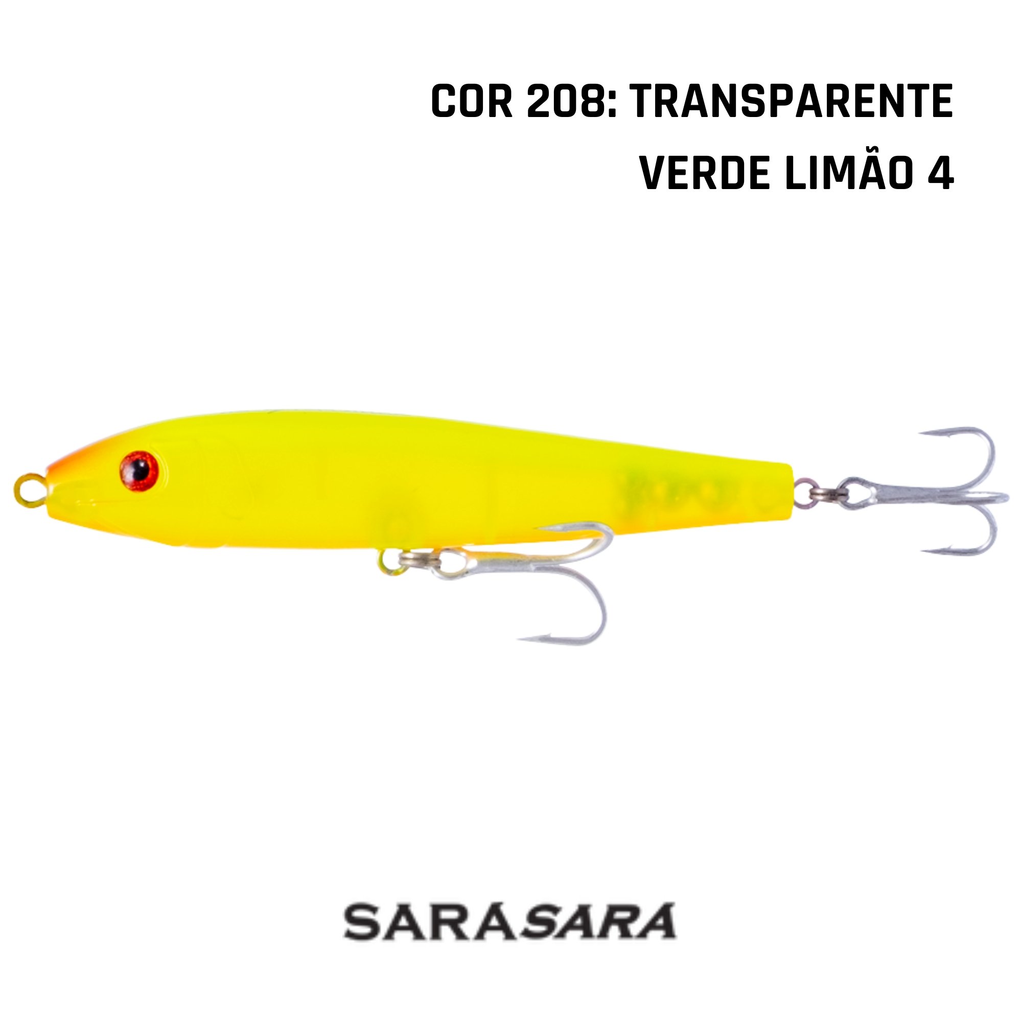 Isca Lucky By Nelson Nakamura Sará Sará 80 | 8cm - 7g