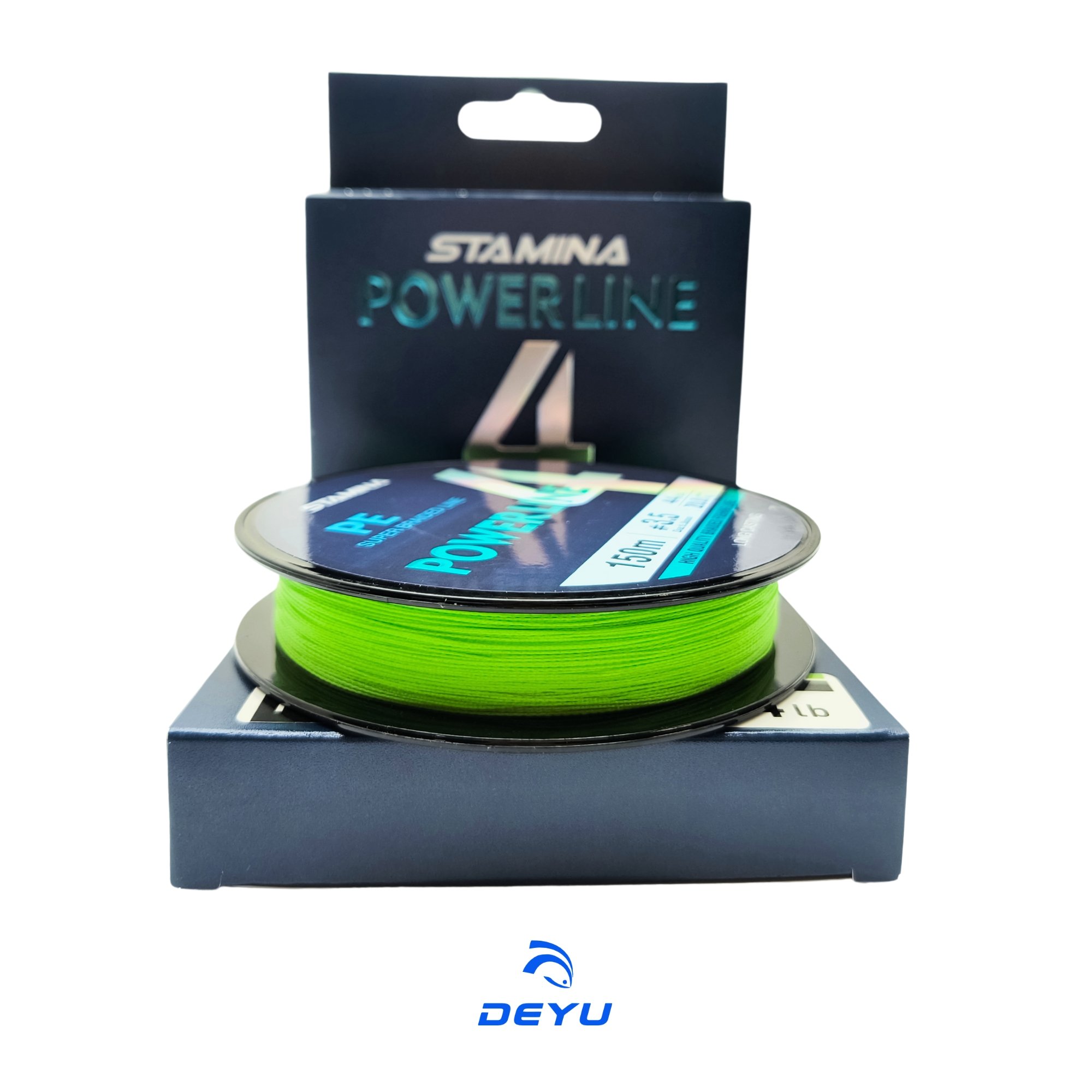 Linha Multifilamento Powerline Stamina 4x Green - 0,23mm | 30LB