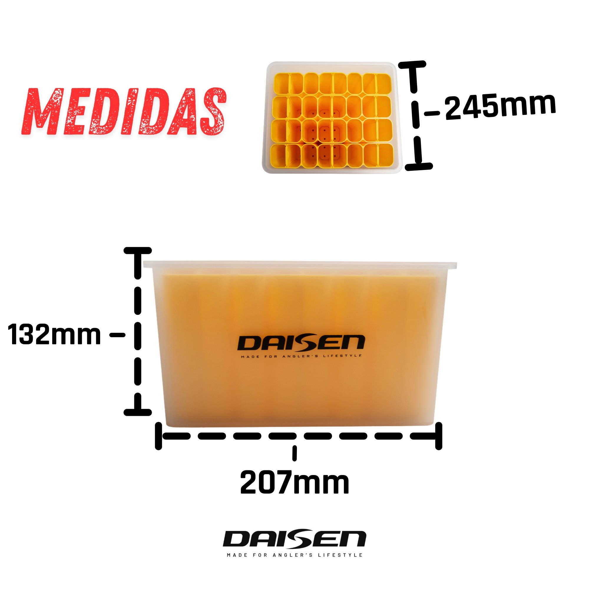 Caixa de Pesca Daisen DS X432-W