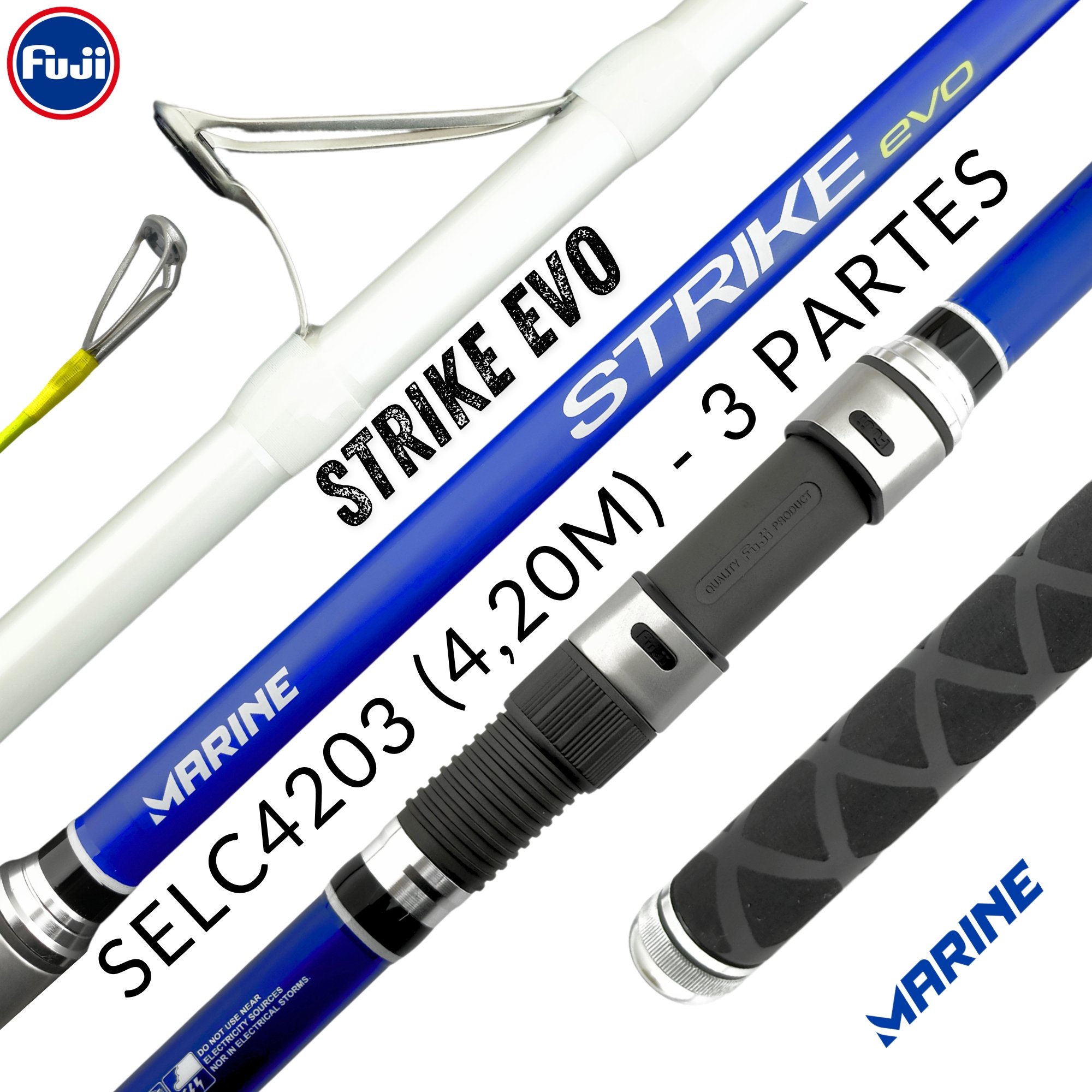maru1007ページ Vara Maruri Selenium | 6'0'' (1,83m) 20-40Lbs - Molinete (2 Partes)