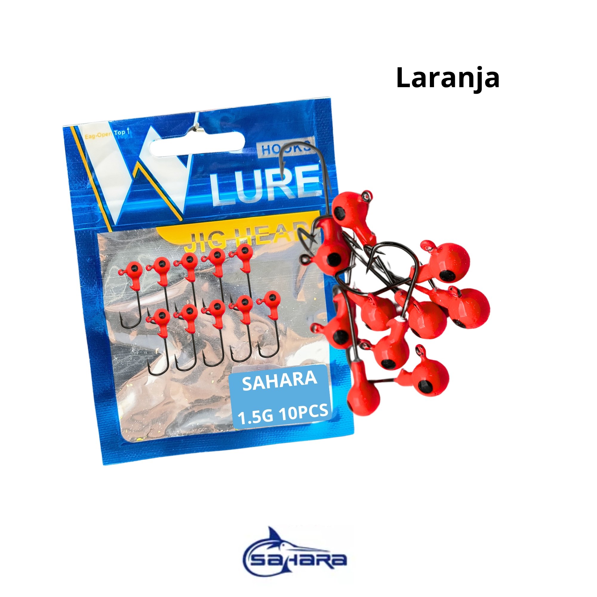 Jig Head Colorido Sahara 1.5g