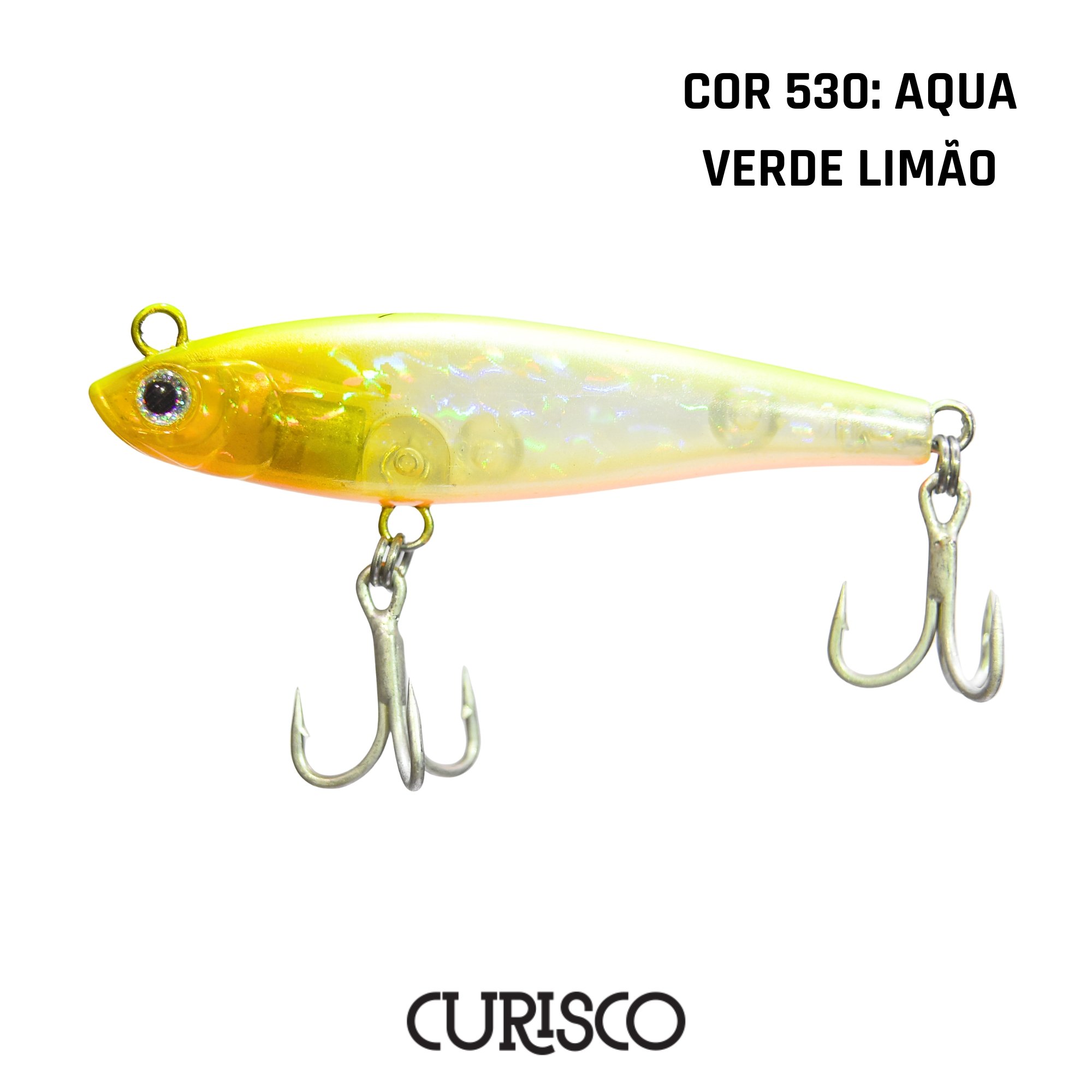 Isca Lucky by Nelson Nakamura Curisco 80 | 8cm - 13g (CORES NOVAS)