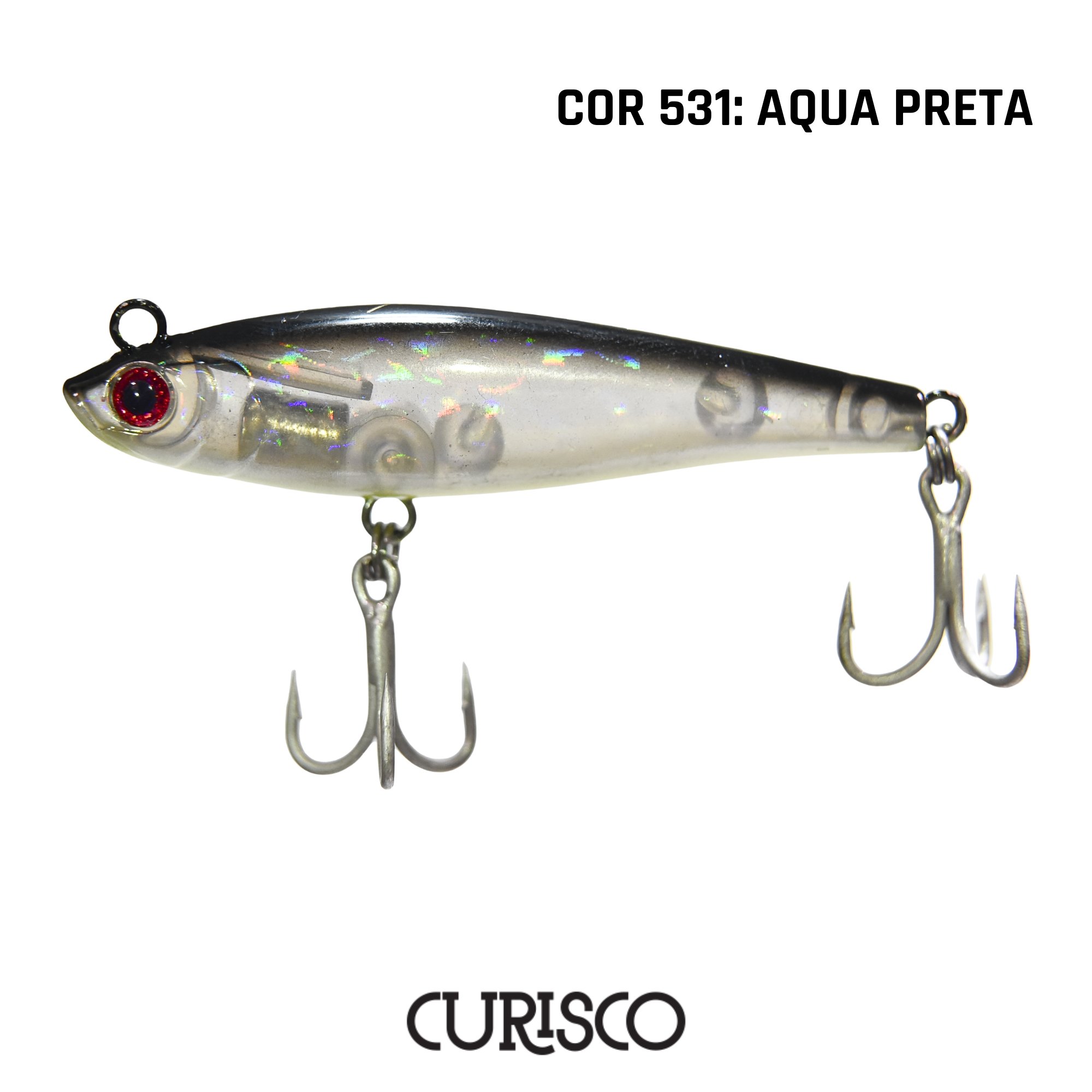 Isca Lucky by Nelson Nakamura Curisco 80 | 8cm - 13g (CORES NOVAS)
