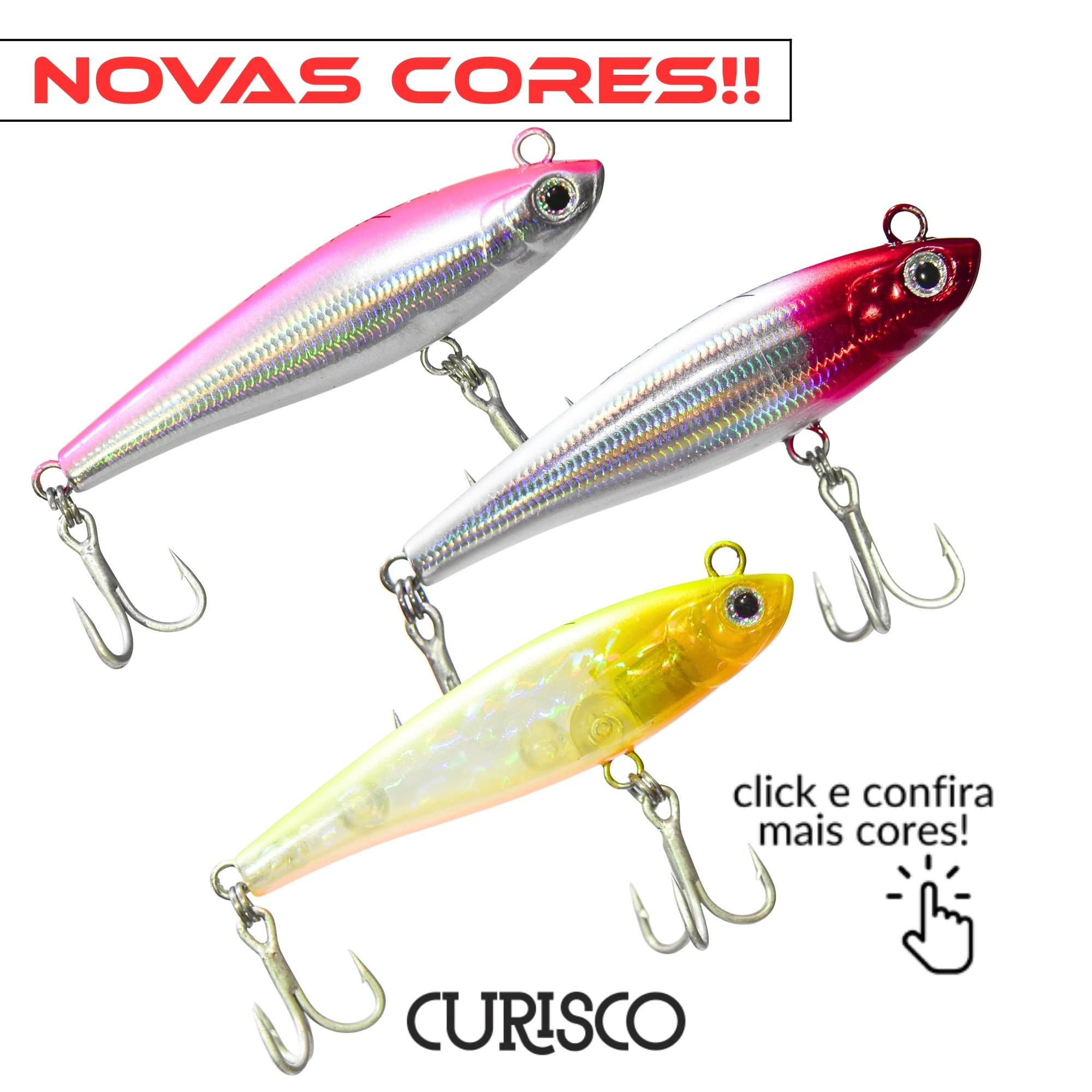 Isca Lucky by Nelson Nakamura Curisco 70 | 7cm - 8,5g (CORES NOVAS)
