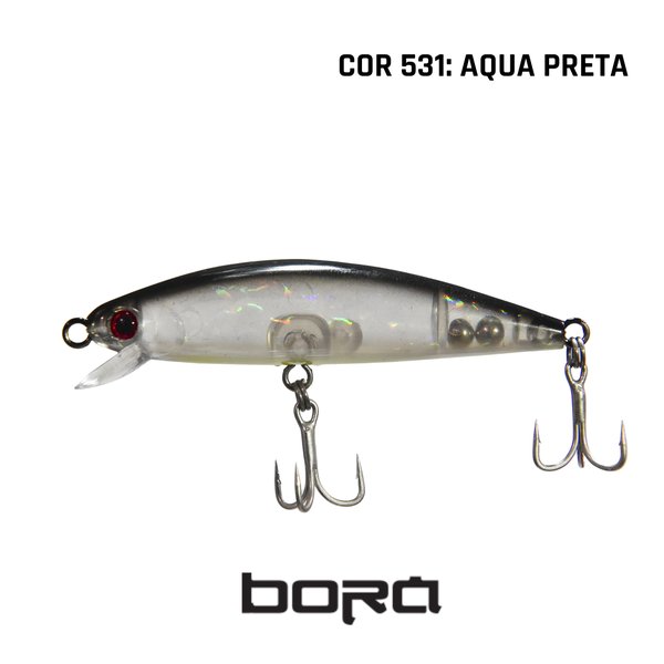 cor 531 aqua preta