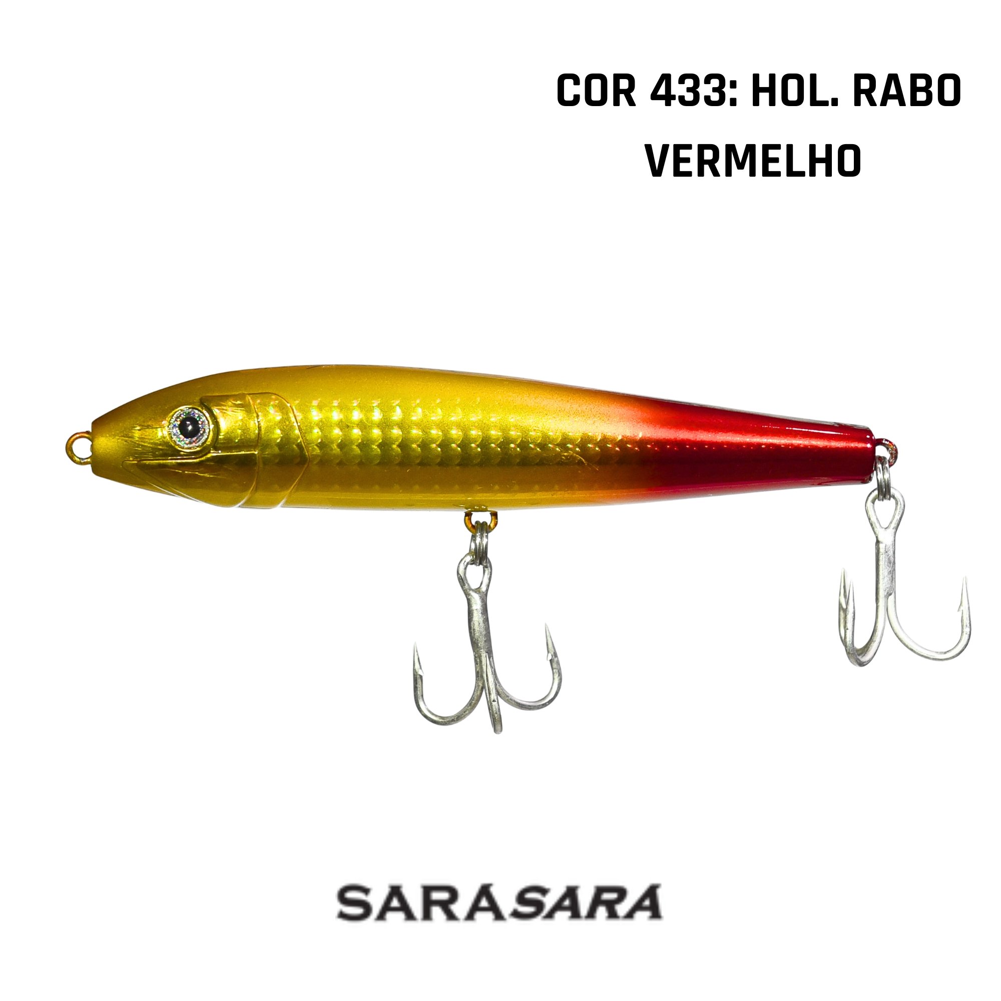 Isca Lucky by Nelson Nakamura Sará Sará 120 | 12cm - 22g (CORES NOVAS)
