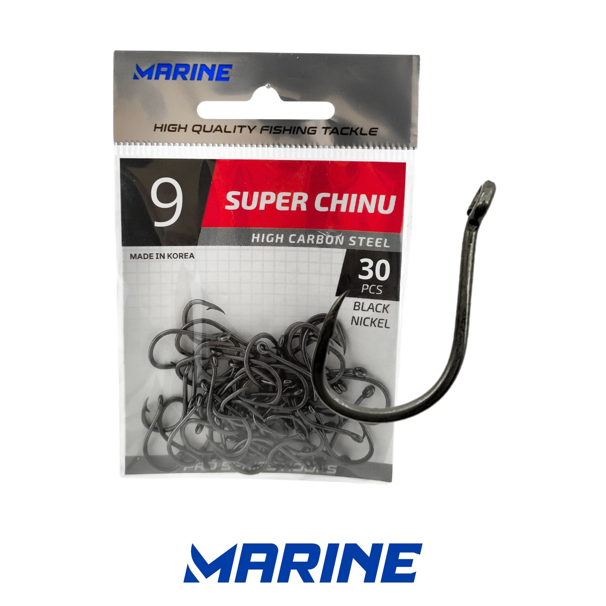 Anzol MX Pesca Maruseigo With Ring 9939 Black Nickel - 3/0