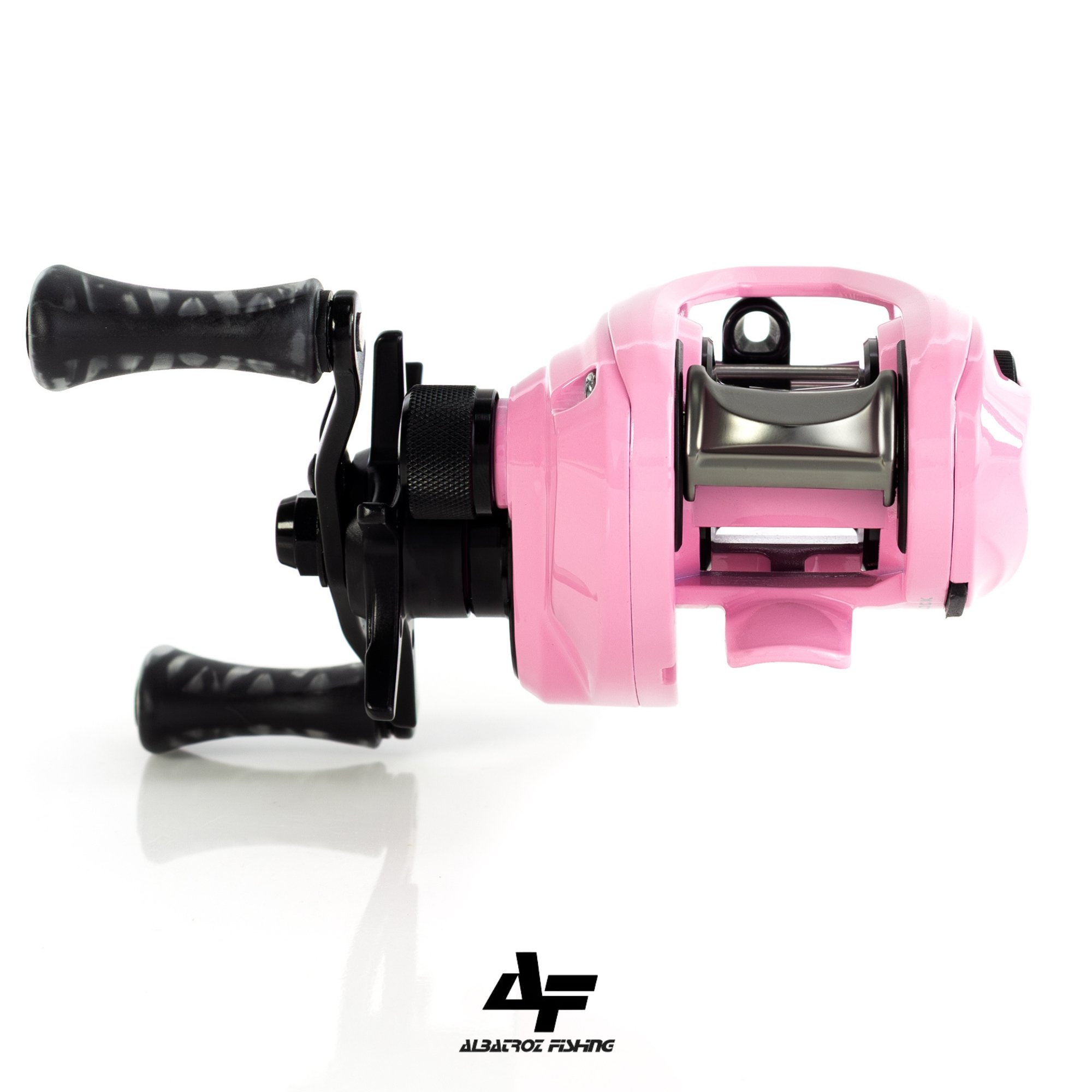 Carretilha Albatroz Onix ROSA | Vel. 7.8:1 Rol. 6+1 Drag 4Kg
