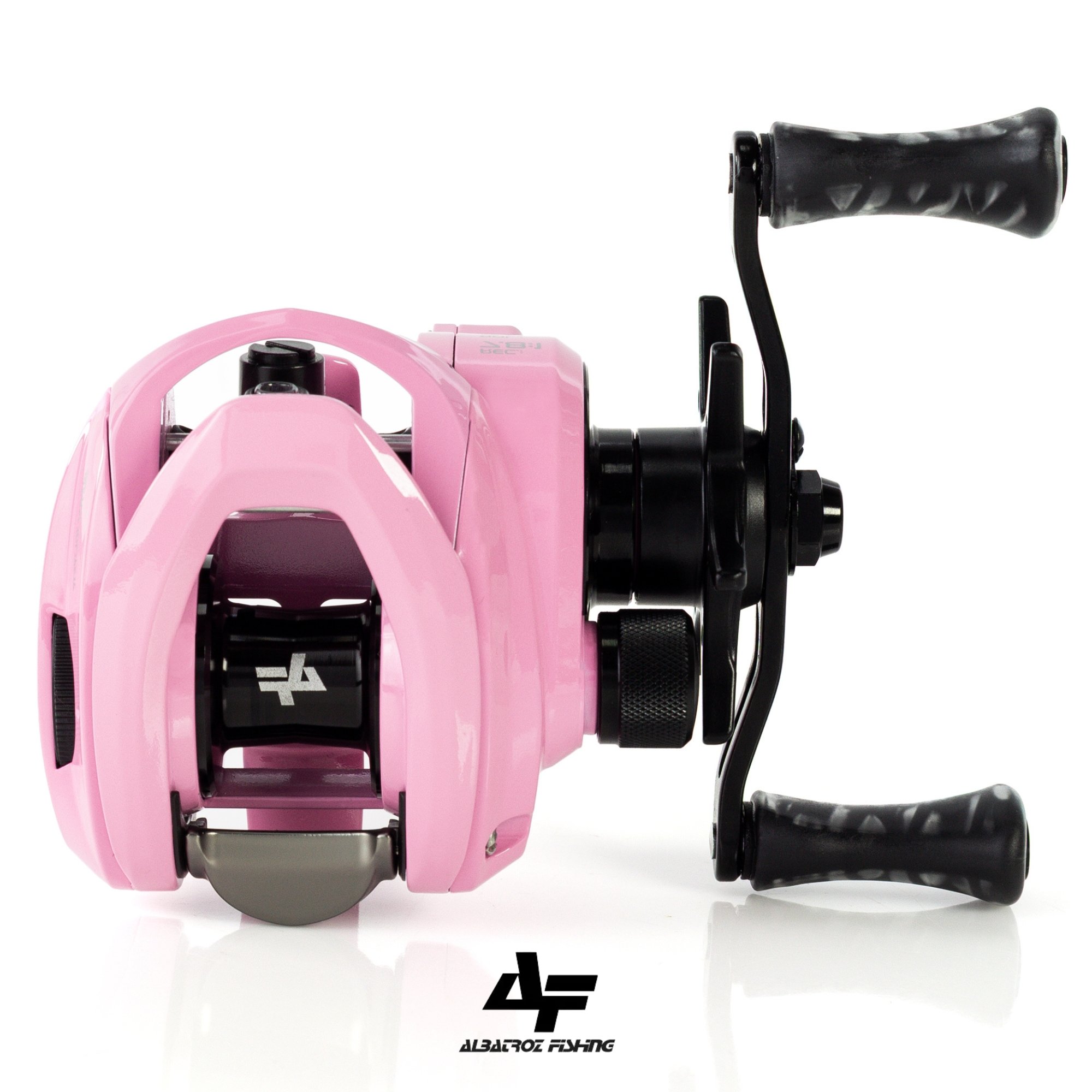Carretilha Albatroz Onix ROSA | Vel. 7.8:1 Rol. 6+1 Drag 4Kg