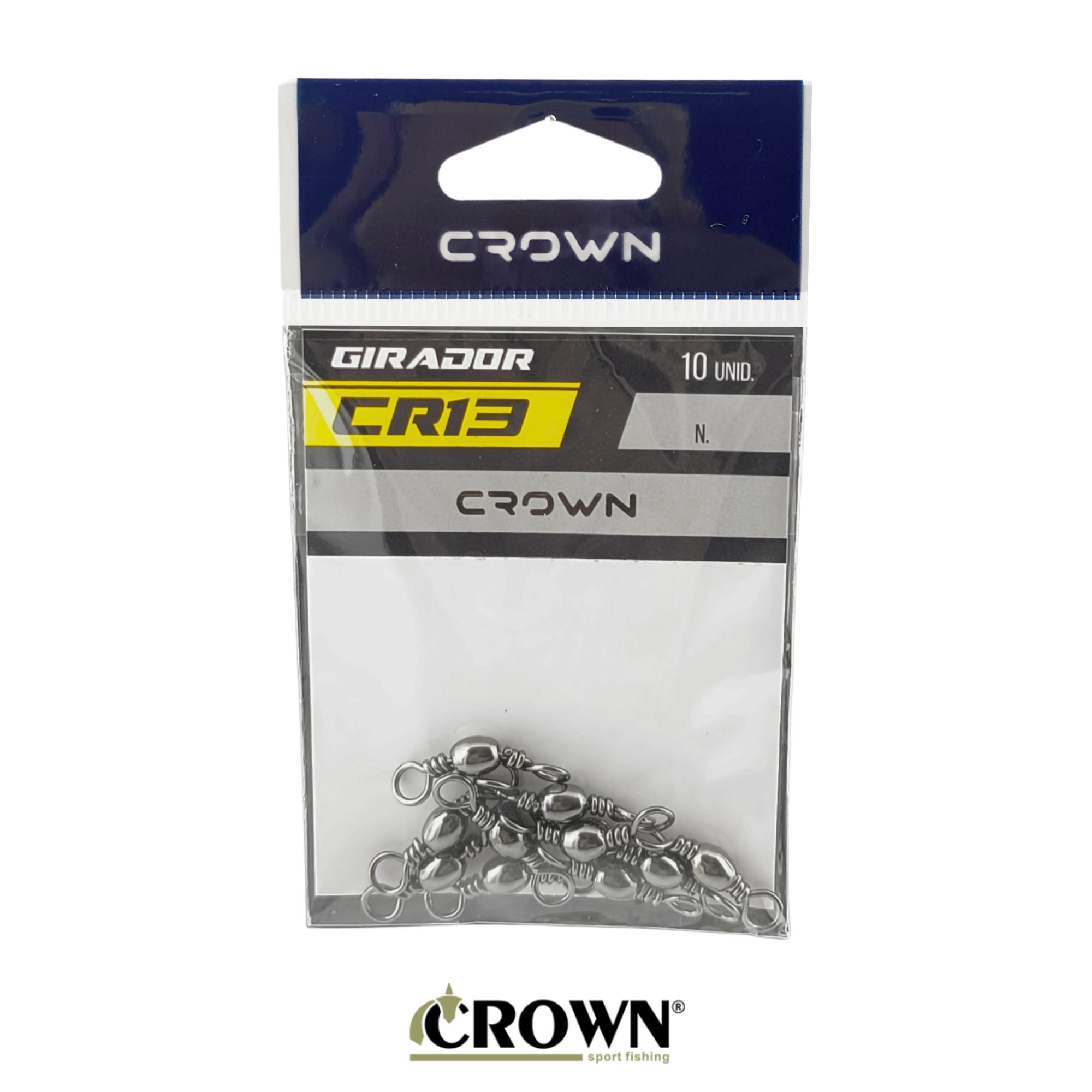 Girador CR13 Black Nickel | Crown Nº1 c/ 10 Un.