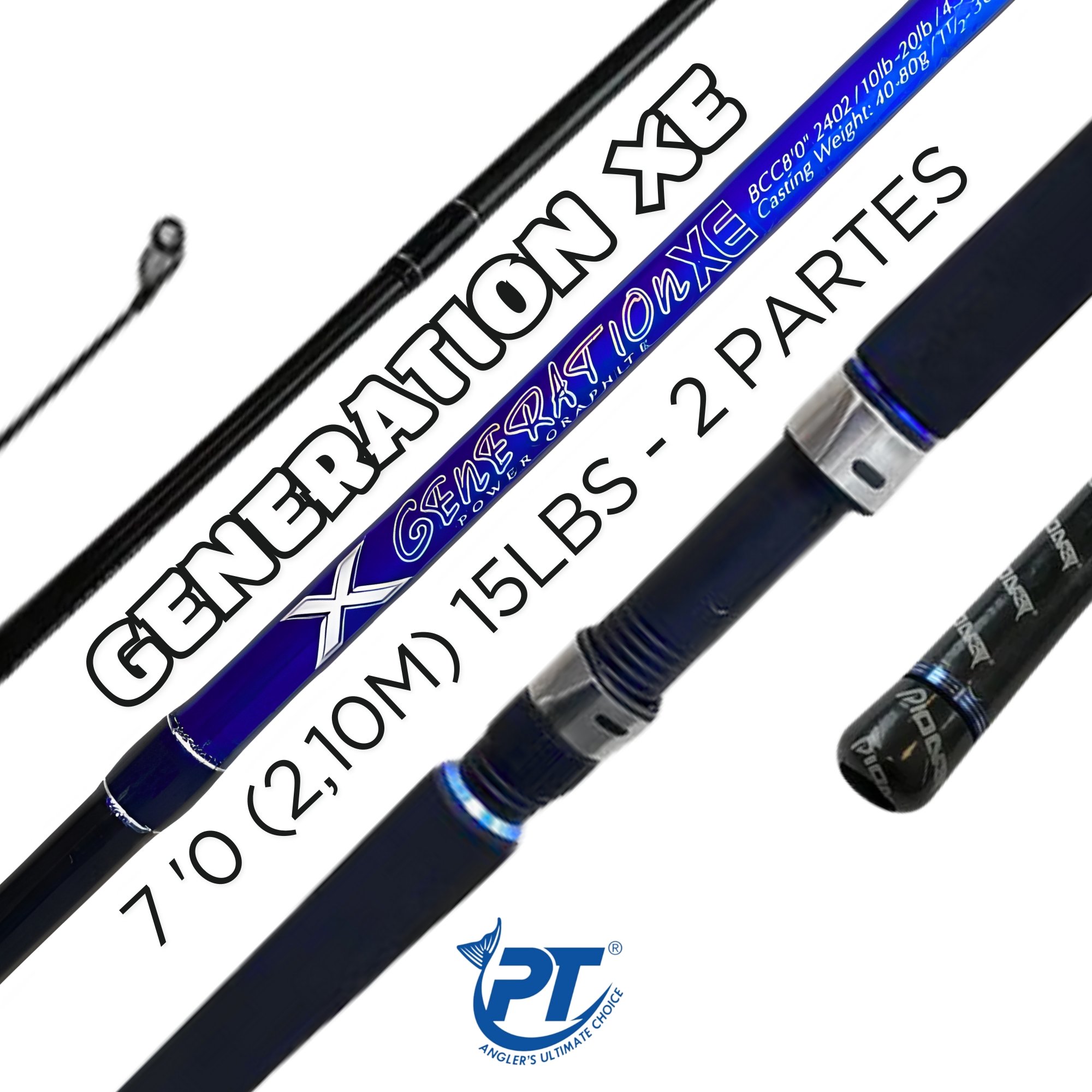PIONEER/PT-R9&PT−R7Ⅲ 一台ずつ Vara Pioneer PT X Generation XE 7'0'' (2,10m) | 8-15lb para