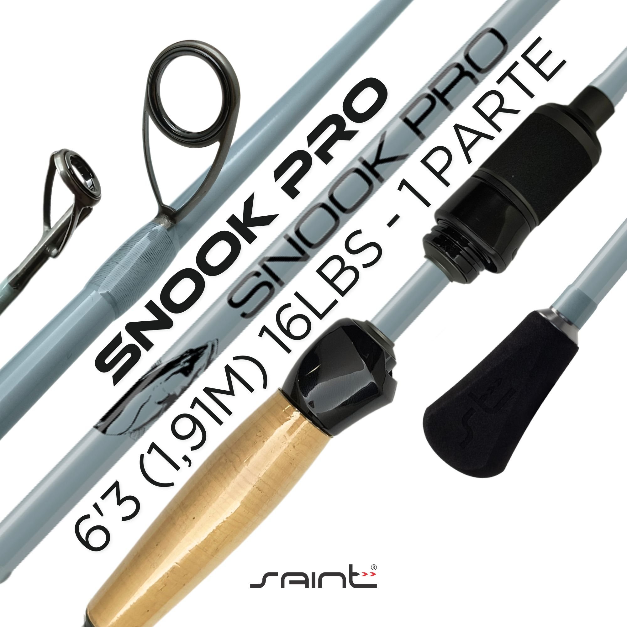 Vara Saint Snook Pro 6'3'' (1,91m) 16lbs - Molinete