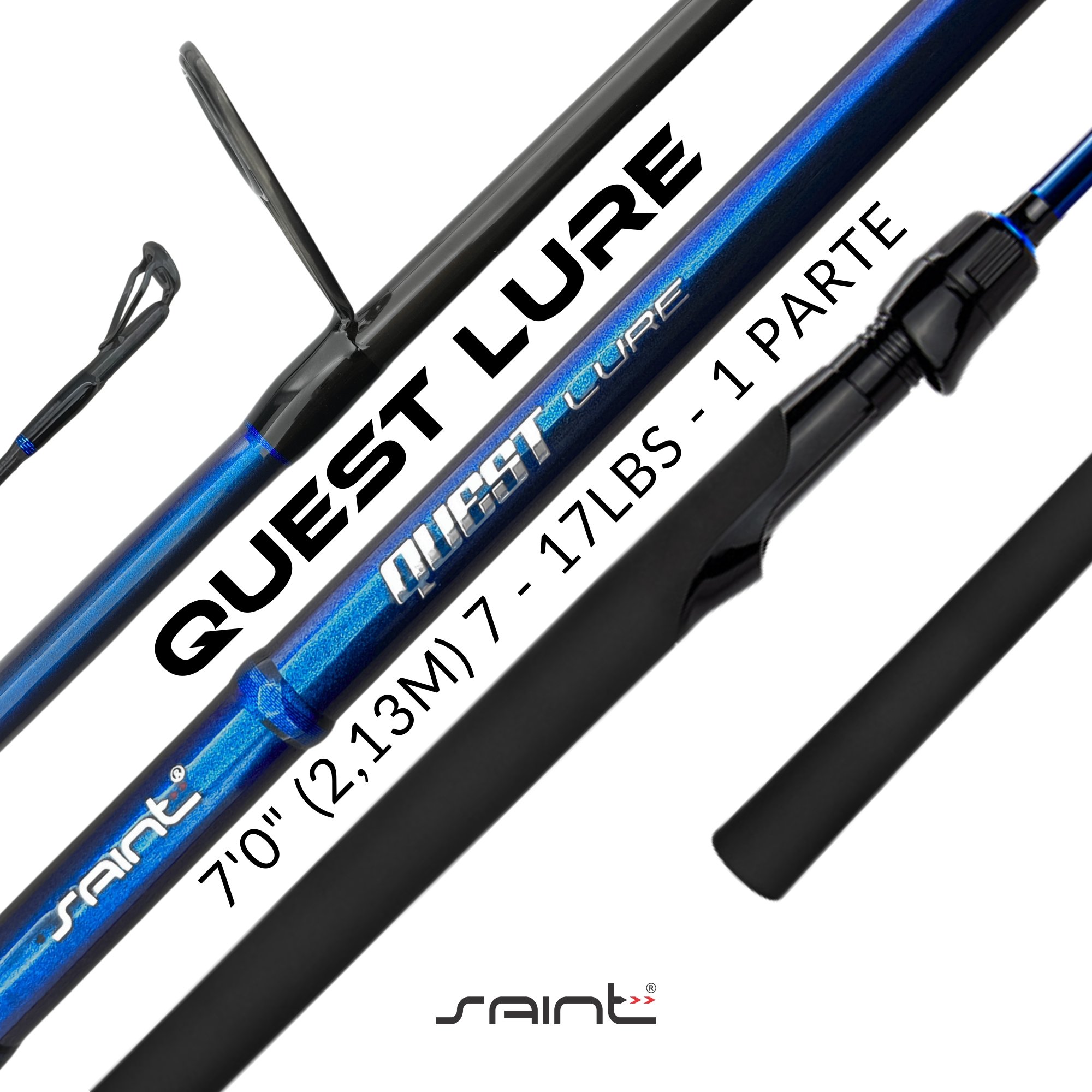 ロッド Northland SAZAN Trout Rod 7ft whitewater Vara Saint Quest Lure 7'0'' (2,13m) 7 - 17lbs - Molinete