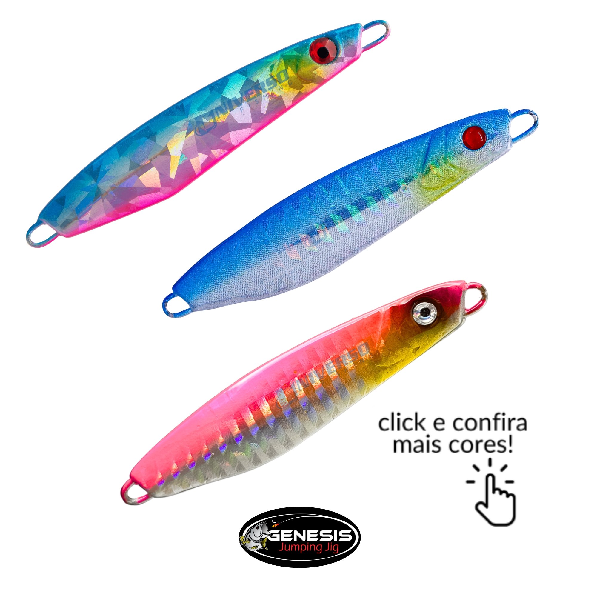Isca Gênesis Jumping Jig Manjuba - 60g