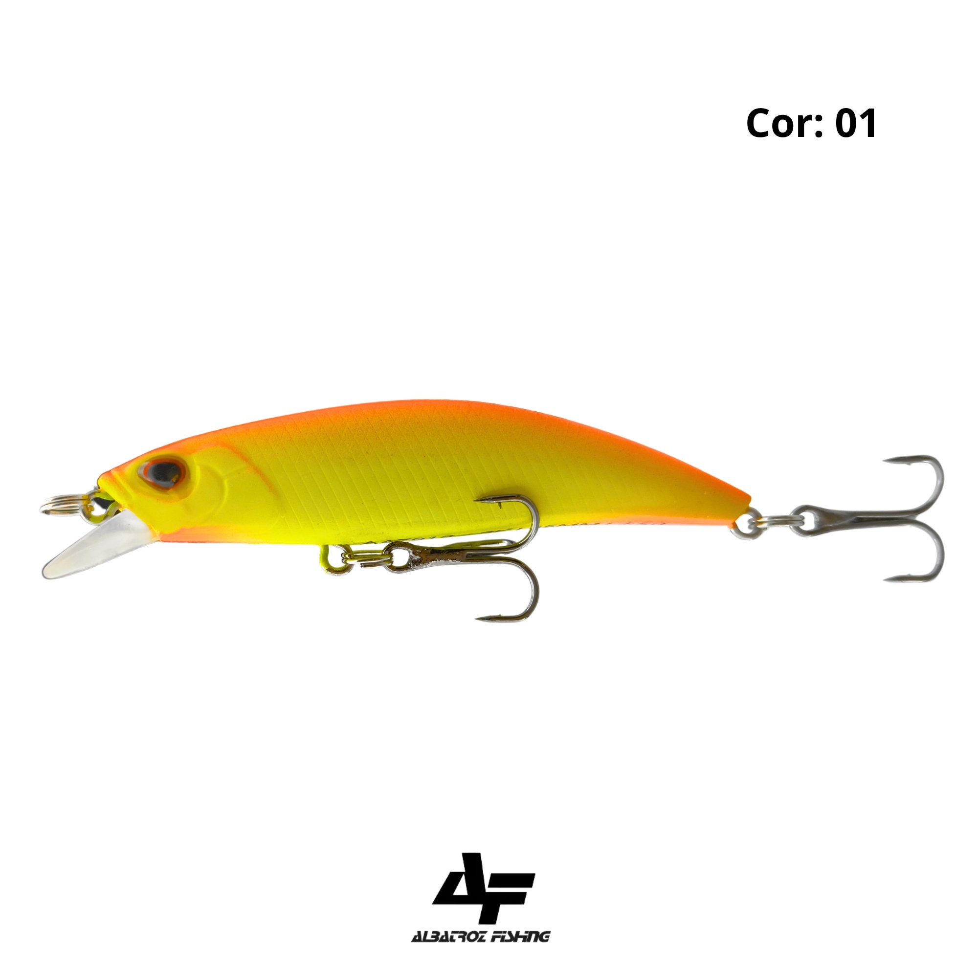 Isca Artificial Albatroz AA7013 SK | 6,5cm - 4.5g