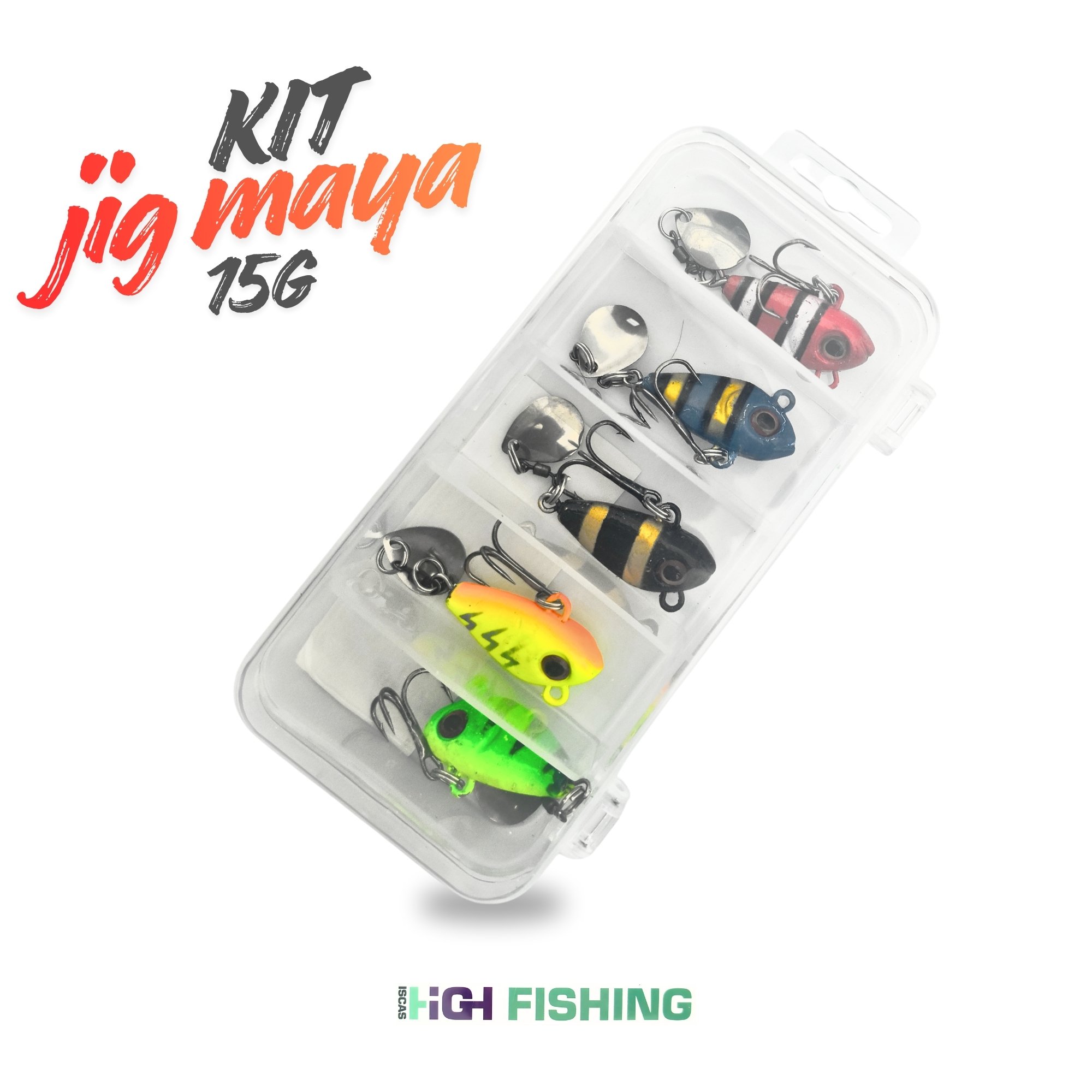 Kit Nereu Ultra Light 60 Itens + Estojo 17cm (Plug) #041