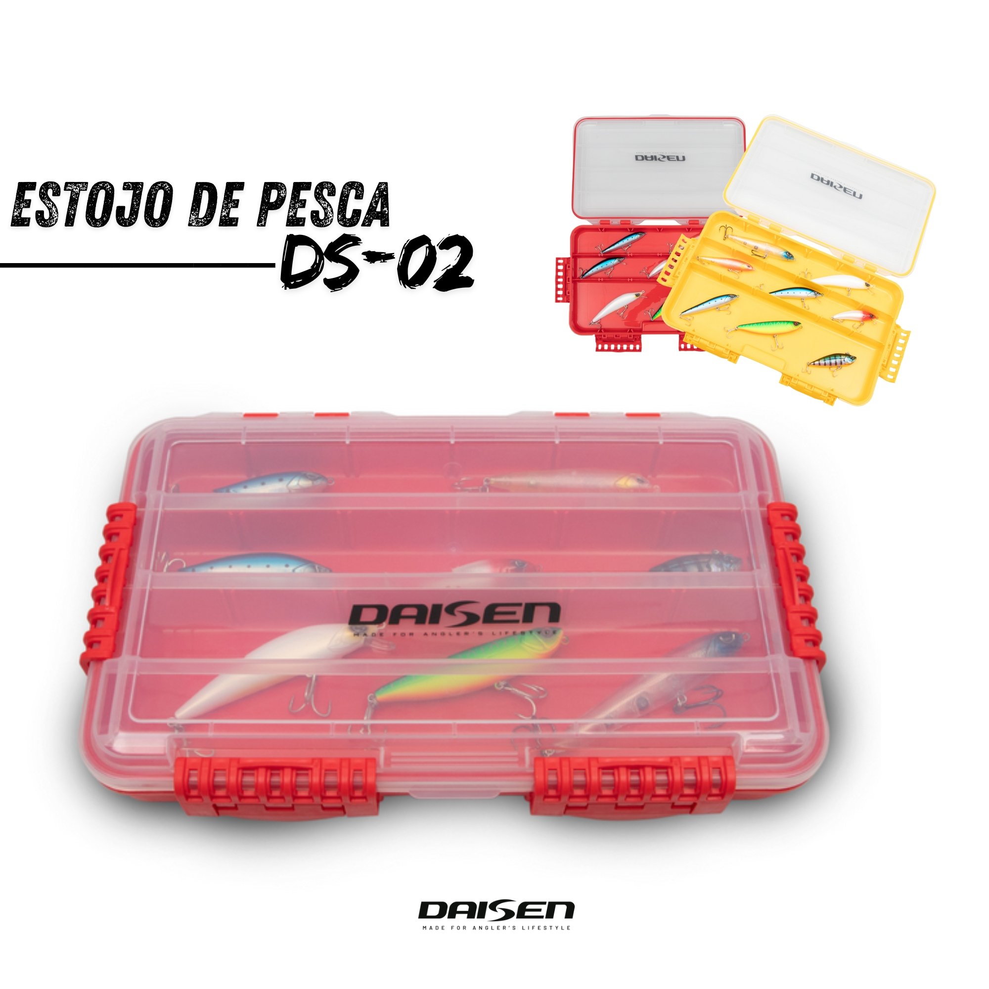 Caixa Multicase Zest ZMC 349 c/ 18 Divisórias Removíveis