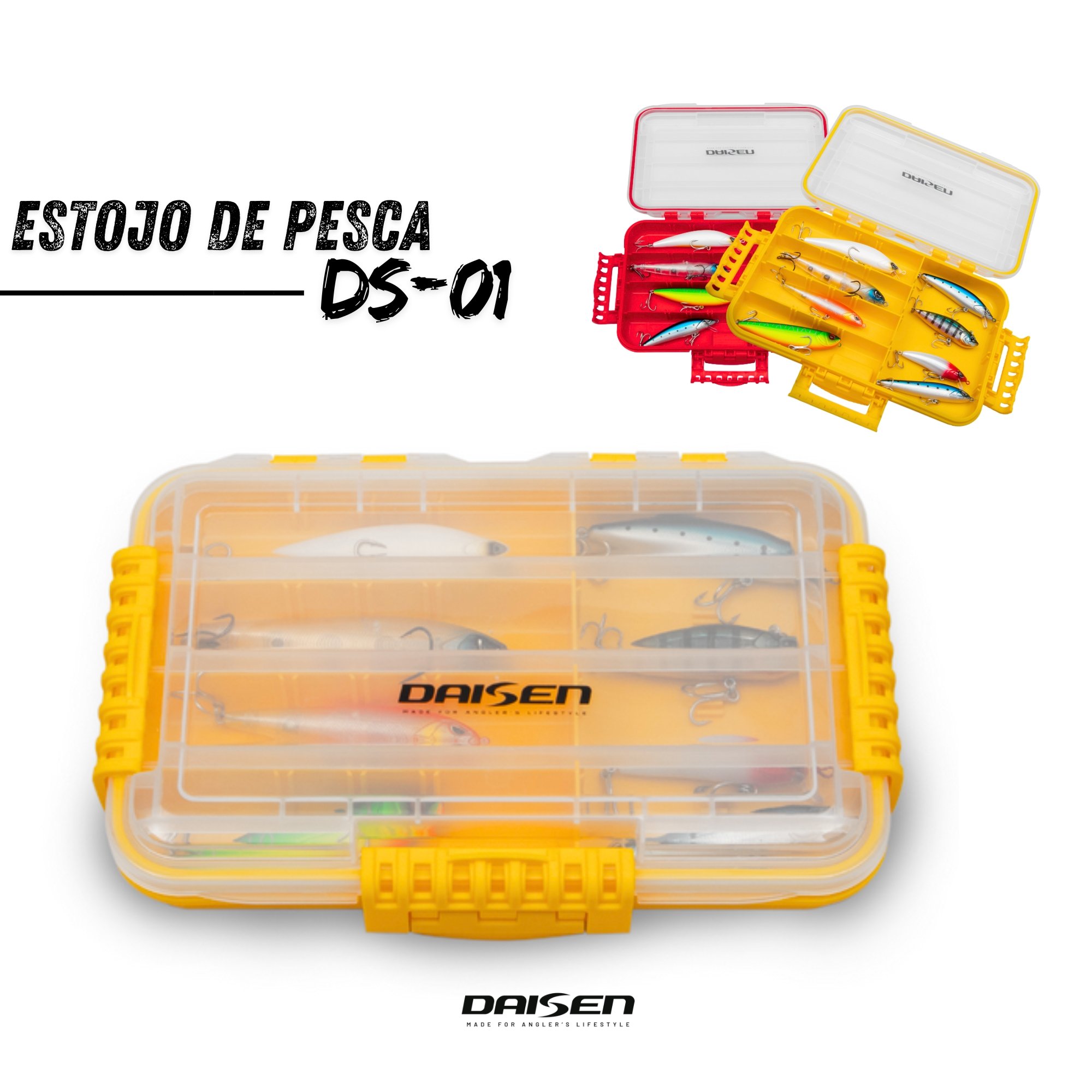 Caixa Multicase Zest ZMC 349 c/ 18 Divisórias Removíveis