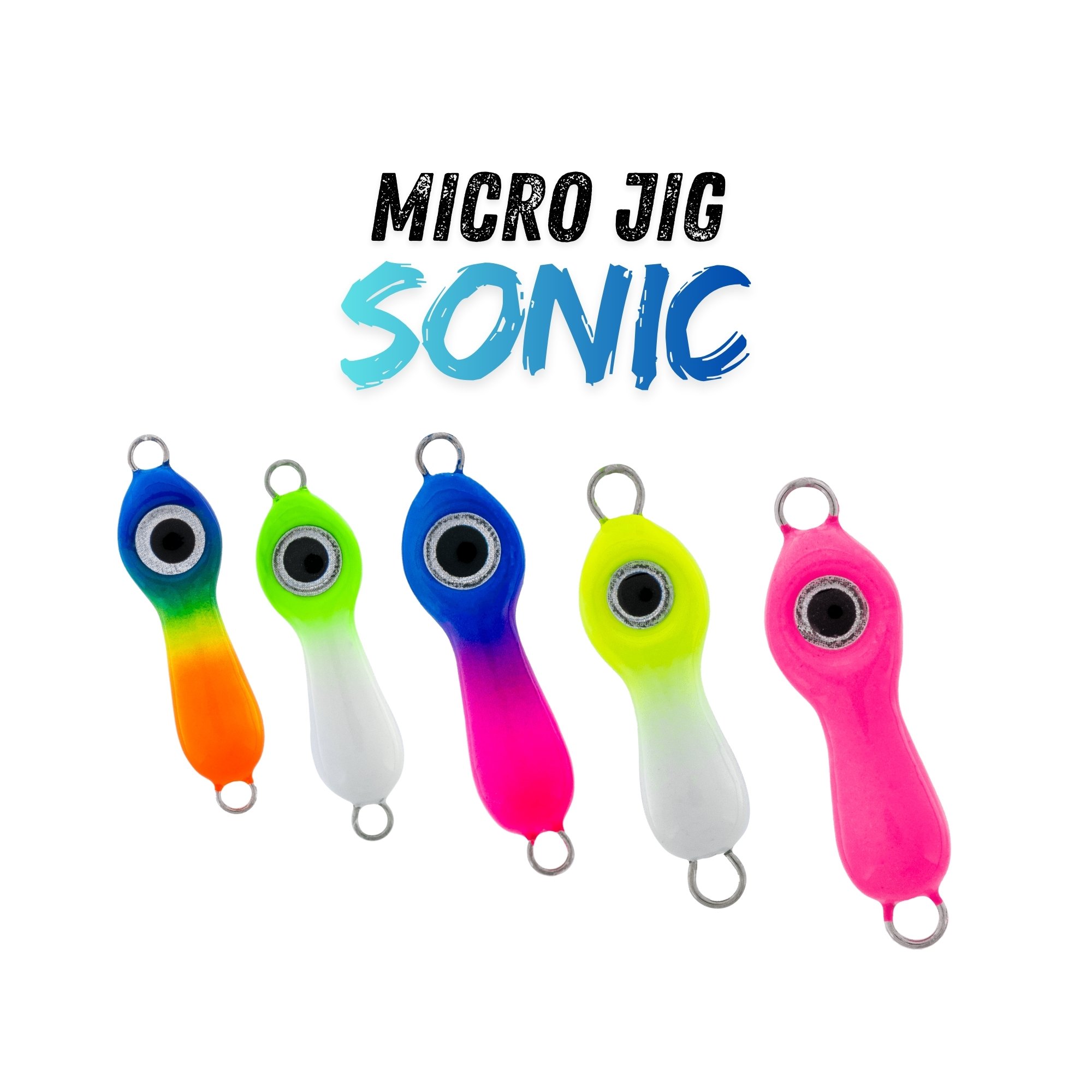 Kit Micro Jig Big Ones | X-Runner | Fat Slow | Sonic - 33 Itens By