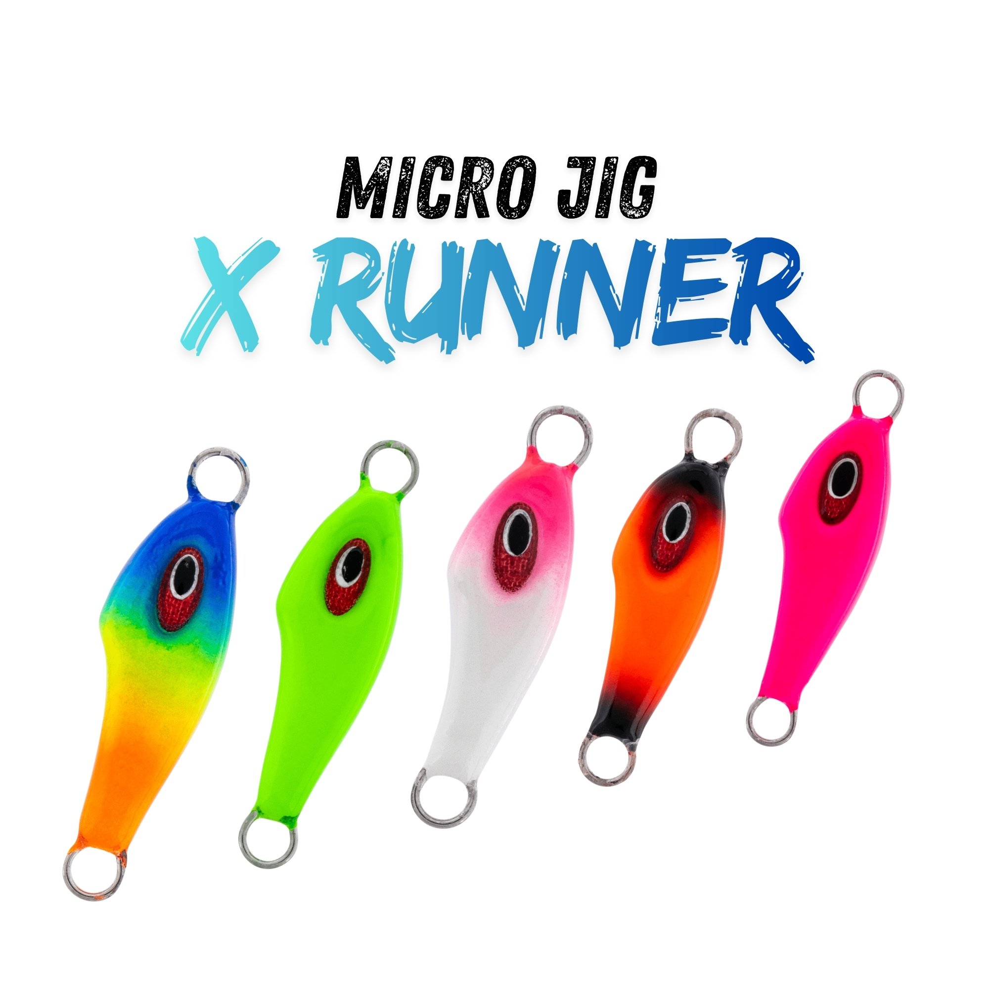 Kit Micro Jig Big Ones | X-Runner | Fat Slow | Sonic - 33 Itens By