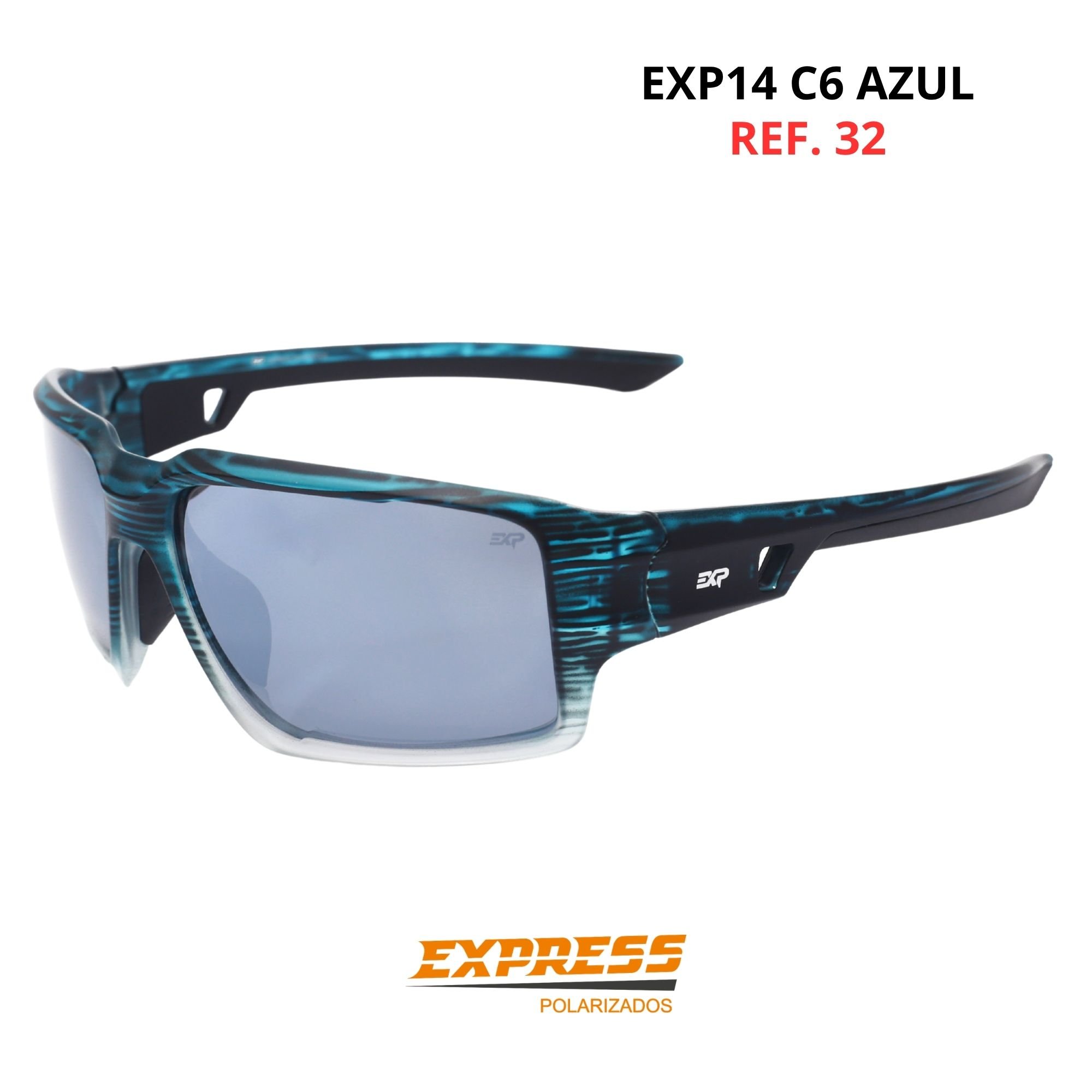 Óculos de Sol Mormaii Revo Azul Ice Polarizado | Barcelos A14 83