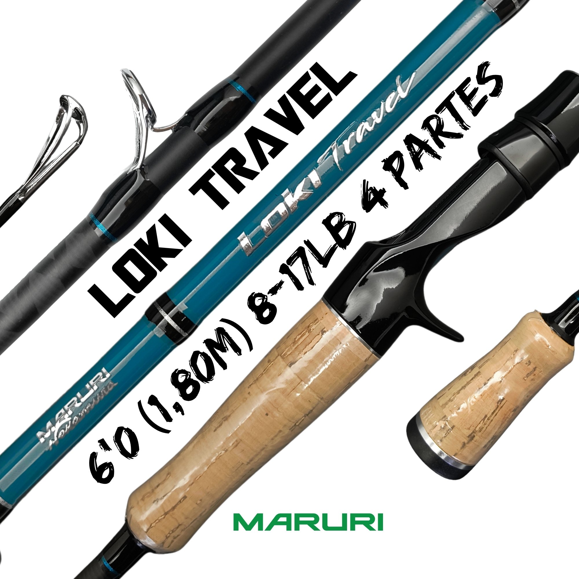 Vara Maruri Loki Travel By Nakamura | 6'0'' (1,80m) 8-17lbs
